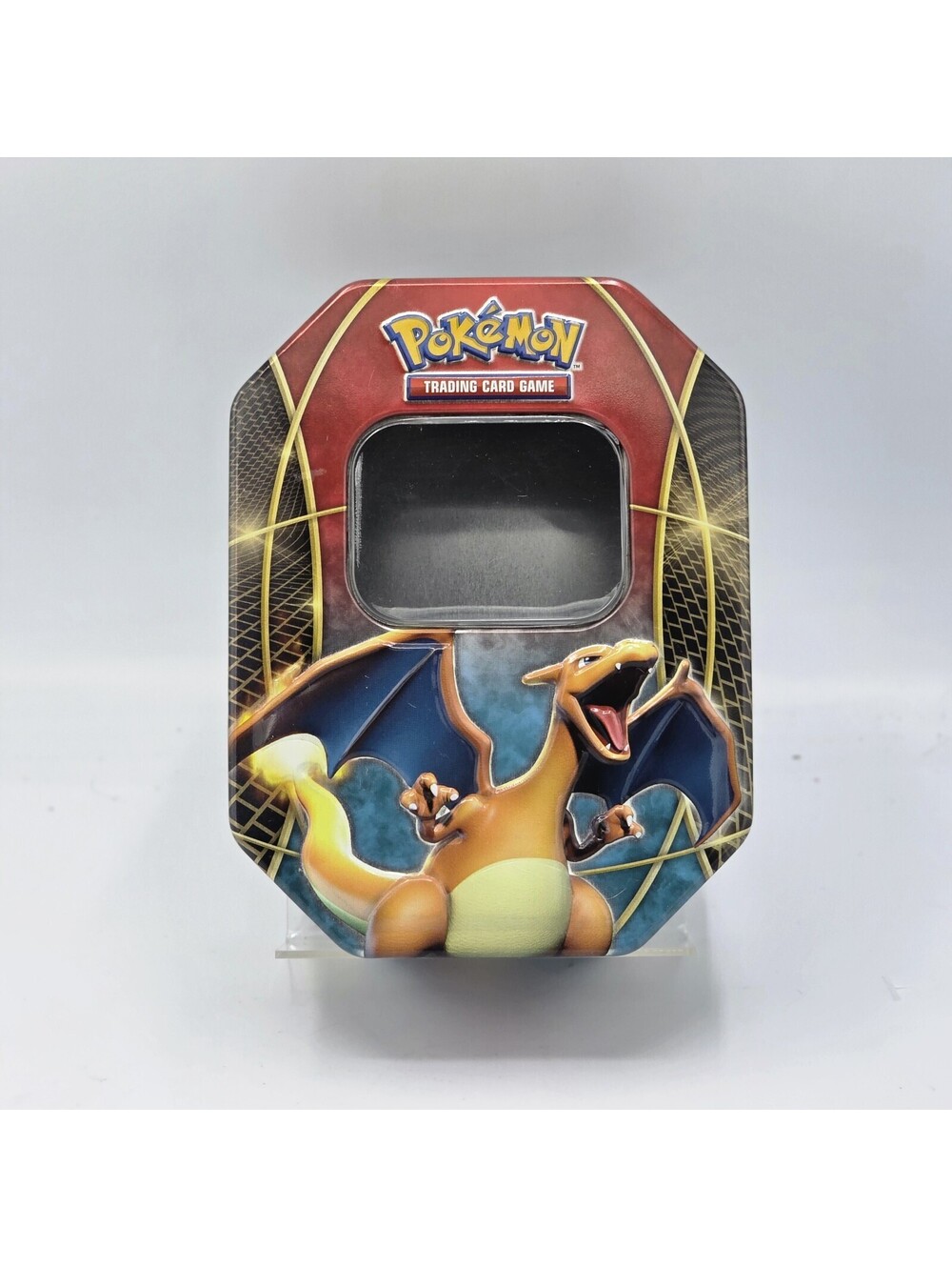 2014 Pokemon Charizard EX Power Trio Collector Tin Empty No Cards Included
